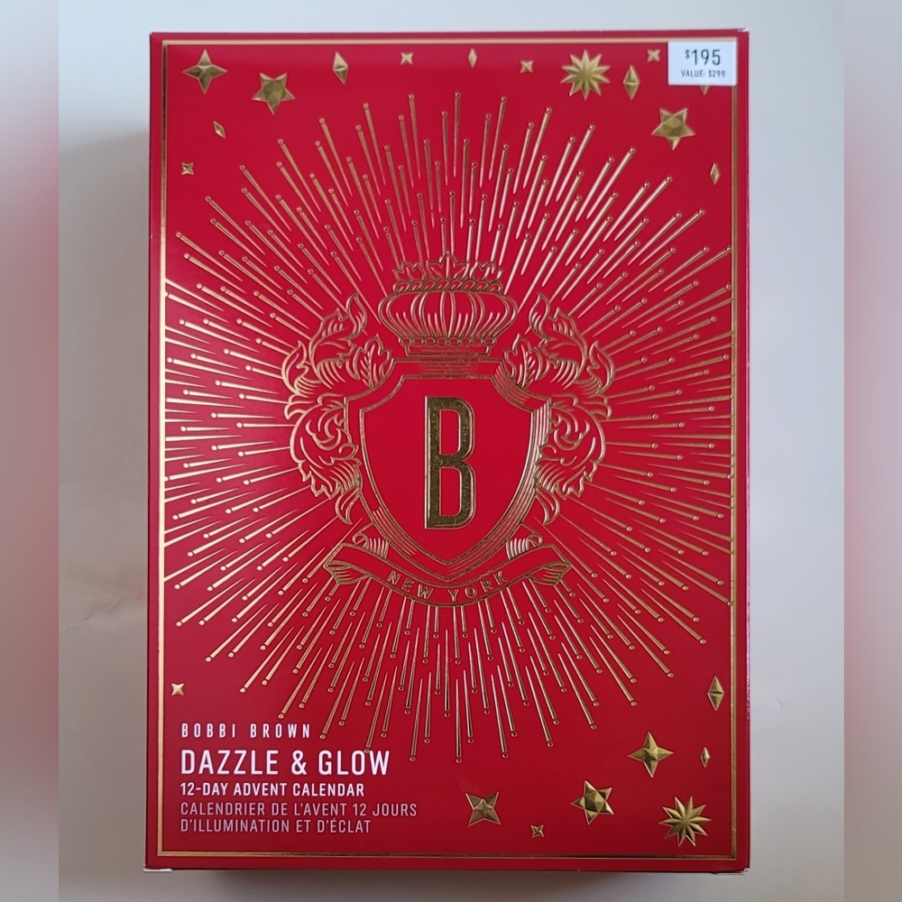 BOBBI BROWN Dazzle & Glow 12-Day Advent Calendar - $299 Value $195 Retail!  NEW